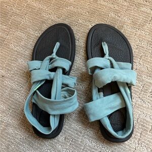 Sanuk Women's Sandals in Teal